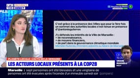 Planète Locale du lundi 4 décembre - Les acteurs locaux présents à la COP28