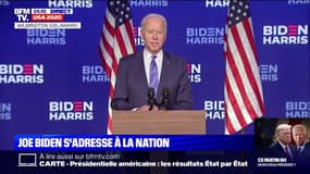 Joe Biden: "Les chiffres sont clairs, nous allons gagner"