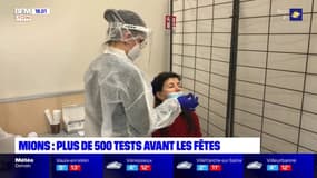 Mions : plus de 500 tests avant les fêtes