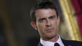 Manuel Valls a dénoncé les propos de l'opposition (ici le 16 avril 2015)