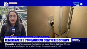 Marseille: au Merlan, les habitants s'organisent contre les squats