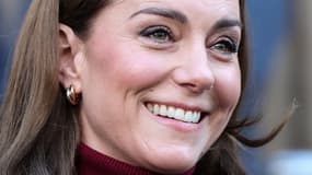 La princesse Kate en visite le 14 janvier 2025 au Royal Marsden Hospital, où elle a été soignée en 2024. 
