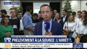 Impôts: "c'est une mauvaise réforme" estime Bruno Retailleau