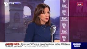 Anne Hidalgo: "À Paris en ce moment, un habitant sur 100 a le Covid"