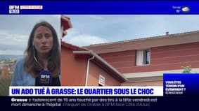 Adolescent tué à Grasse: le quartier sous le choc