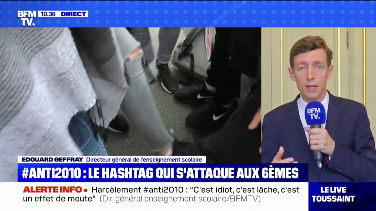Hashtag qui s'attaque aux 6èmes "C'est idiot, c'est lâche, c'est un