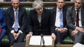 Theresa May devant le Parlement britannique 