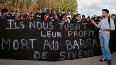 Sur la place Stalingrad à Paris, le 2 novembre 2014.