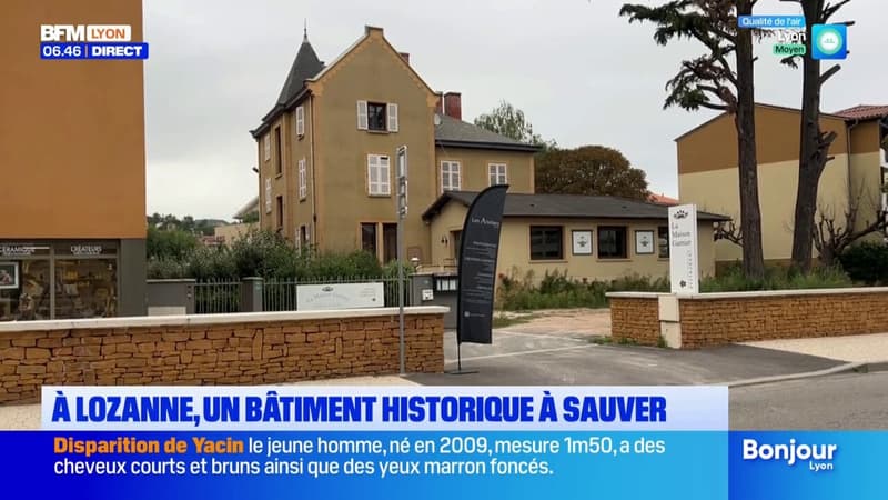 Rhône: à Lozanne, un bâtiment historique à sauver