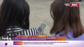 On peut tout dire sur RMC : Faut-il interdire les réseaux sociaux aux ados ? - 04/11