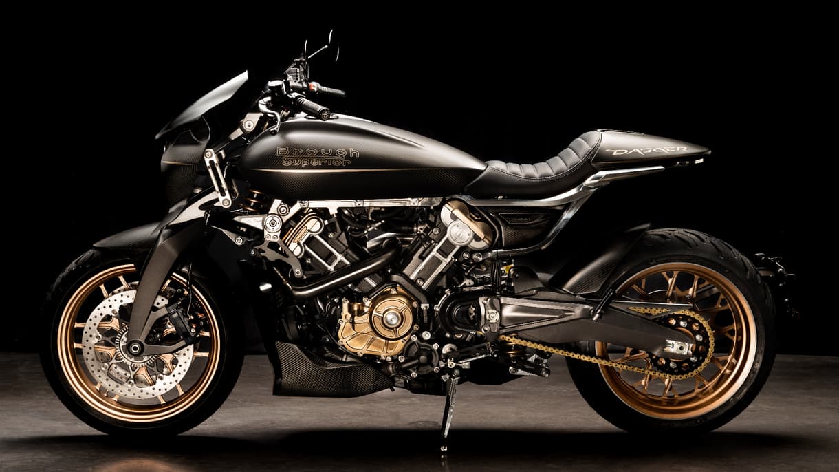 Le modèle Dagger de Brough Superior.