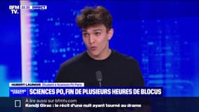 Blocus de Sciences Po Paris: "On appelle à massifier et à élargir le mouvement à d'autres facs", assure Hubert Launois, étudiant à l'IEP