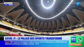 Lyon: le palais des sports transformé et bientôt prêt à accueillir les joueuses de l'Asvel