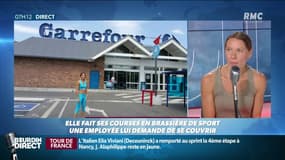 Elle faisait ses courses en brassière, on lui demande de se couvrir: Amandine raconte son "humiliation" sur RMC
