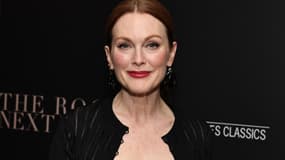 L'actrice Julianne Moore à New York en décembre 2024, à l'avant-première du film "La Chambre d'à côté" d'Almodovar