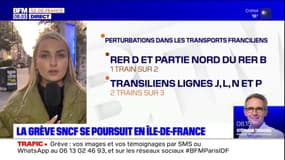 La grève SNCF se poursuit en Ile-de-France