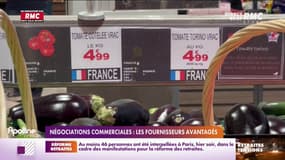 Négociations commerciales: les fournisseurs avantagés
