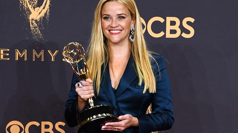 L'actrice américaine Reese Witherspoon aux Emmy Awards, le 18 septembre 2017 à Los Angeles.