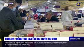 Toulon: début de la fête du livre du Var