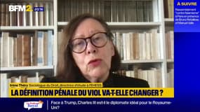 Définition pénale du viol: la sociologue Irène Théry souligne le "besoin de clarifier les évolutions" de la société
