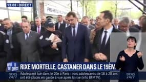 Rixes: Christophe Castaner rencontre les forces de police à Paris