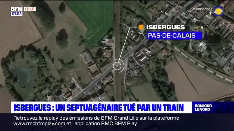 Pas-de-Calais: un conducteur septuagénaire tué par un train