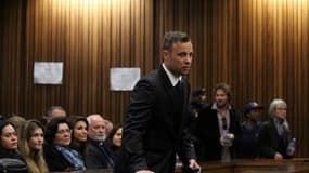 Oscar Pistorius lors de son procès le 15 juin 2016 