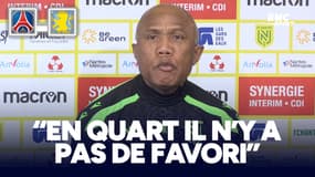 PSG-Aston Villa : "En quart de finale, il n'y a plus de favori" prévient Kombouaré