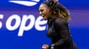 Serena Williams, le 31 août 2022 lors de son match face à Kontaveit au deuxième tour de l'US Open
