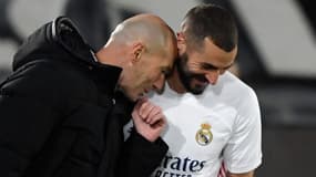 Zidane et Benzema