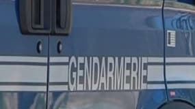 Une camionnette de gendermerie - Illustration