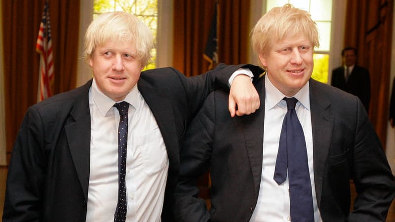 Démission de Boris Johnson: sa statue de cire déposée devant un Pôle emploi britannique