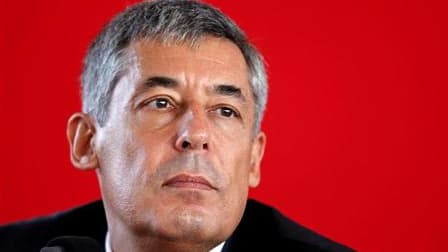 Henri Guaino, conseiller spécial de Nicolas Sarkozy, a reconnu dimanche soir "un succès quantitatif" pour la primaire d'investiture socialiste, tout en soulignant qu'il ne préjugeait en rien de l'élection présidentielle de 2012. /Photo prise le 1er septem