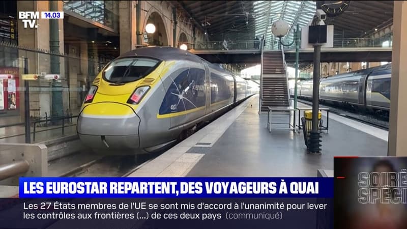 Eurostar: le trafic a repris mais des voyageurs sont toujours dans l'incertitude