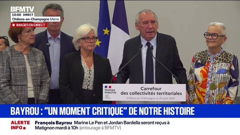 François Bayrou accuse Vladimir Poutine d'avoir ravivé 