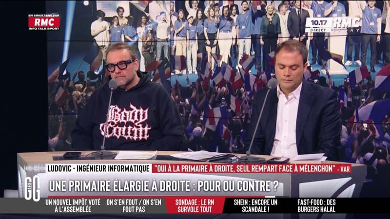 "Il faut une primaire à droite, sinon on va se retrouver avec Mélenchon au pouvoir."