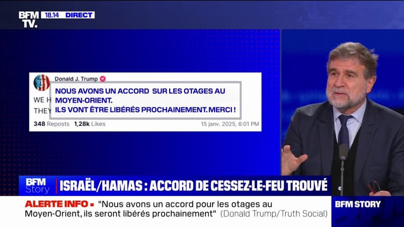 Israël/Hamas: un accord accepté pour un cessez-le-feu à Gaza et la libération d'otages