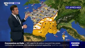 Une météo très grise au nord, mais ensoleillée au sud avec des températures toujours douces