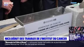 Nice: début des travaux de l'institut du cancer