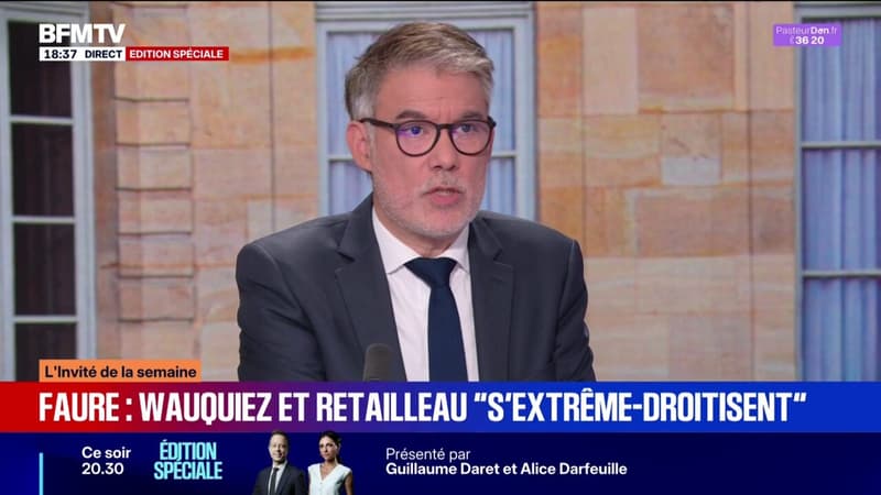 Olivier Faure indique que s'il y a une dissolution, le Parti socialiste 
