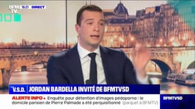 Jordan Bardella invité du BFMTVSD - 19/02