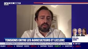 Tensions entre agriculteurs et Leclerc