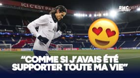PSG : "J'ai vu des vidéos du Parc d'il y a 20 ans, ça c'était de la passion", regrette Cavani