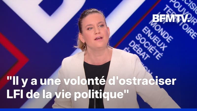 L'interview intégrale de Mathilde Panot, présidente du groupe LFI à l'Assemblée nationale