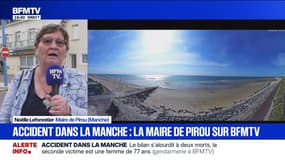 Accident dans la Manche: "Nous sommes choqués et meurtris", indique la maire de Pirou, Noëlle Leforestier 