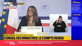 Propos de Rebsamen sur le RN: "Ce n'est pas la position du gouvernement", dit Sophie Primas