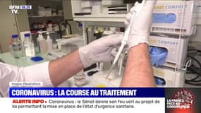 Coronavirus: la course au traitement des laboratoires