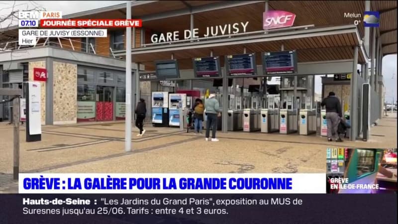 Grève du 31 janvier: la galère pour la grande couronne