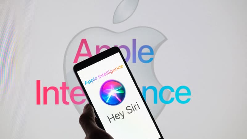 L'assistant Siri sur un smartphone.
