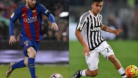 Lionel Messi et Paulo Dybala 